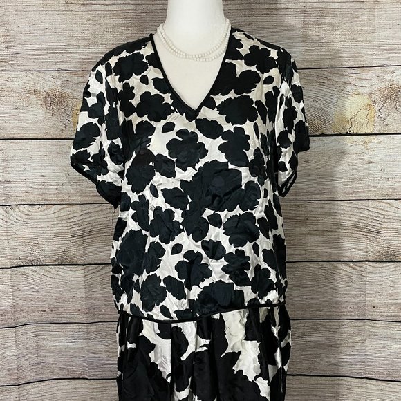 1980s Flora Kung Two Piece Outfit - Picture 3 of 16